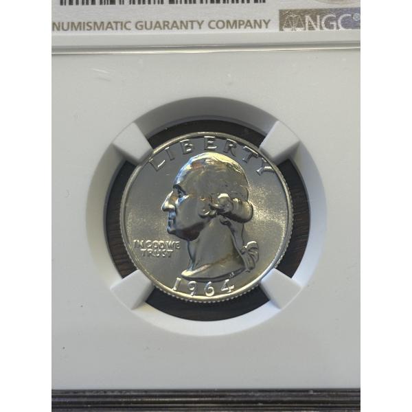 90% Silver - NGC 1964 25C PF 67 - Slabbed Quarter