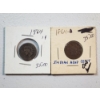 Image 1 : 2 BETTER DATE 1864 Indian Head Cents