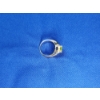 Image 3 : 14K Gold Ring with Peridot-Colored Stone - Size 7.5 - 3.5g