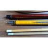 Image 2 : (2) Complete Pool Sticks With Pool Cube & (2) Storage Bags