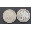 Image 2 : U.S 1945-S & 1945-D Walking Liberty 90% Silver Half Dollars - Face Value: $1.00