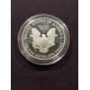 Image 2 : 2003 United States American Eagle Silver Proof .999 Fine Pure Silver Troy Oz Coin - Mint Condition