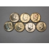 Image 1 : $3.50 Face Value of Assorted Years 40% Silver Kennedy Half Dollars