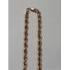 Image 3 : 10K Yellow Gold 26" Twisted Rope Chain - Weight: 12g