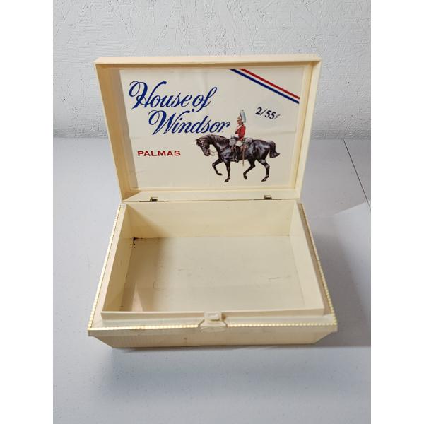 Vintage House Of Windsor Palmas Plastic Cigar Box