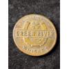 Image 2 : Green River Whiskey Token - The Whiskey Without Regrets - It's Lucky to Drink