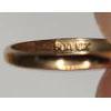 Image 4 : 10K Gold Ring - Size 8 - & Small Gold Charm Rings - Total Weight: 1.5g