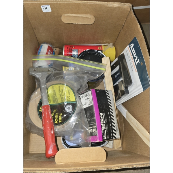 Home Improvement Items incl Expanding Foam Gap Filler, Drywall Tape and More