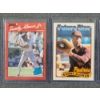 Image 2 : Three Sandy Alomar Jr. 1989 Baseball Trading Cards - One Topps #648 & Two Donruss #30