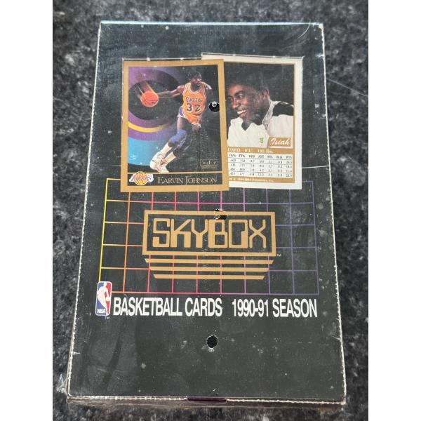 1990-1991 Season Unopened Skybox NBA Basketball Cards  - 36 Packs - Factory Sealed - Mint Condition