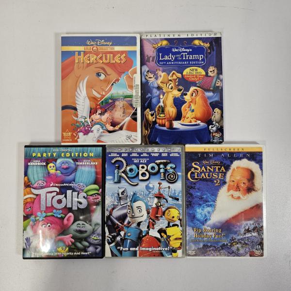 5 Family Favorite DVDs Disney Platinum & Gold Collections (see description)