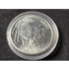 Image 2 : 1 Oz .999 Fine Silver American Buffalo Indian "COPY" Round in Plastic Capsule