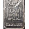 Image 2 : 10 Troy Oz 999.9 Fine Silver Bar Made in the USA with Morgan Design