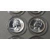 Image 3 : Assorted Years/Mint Marks 90% Silver Washington Quarters -In BU Condition - Face Value: $2.00