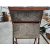Image 5 : Antique Educational Scroll Chalkboard Easel - About 4ft Tall 
