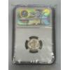 Image 2 : NGC MS66 Graded 1945 Mercury Dime 90% Silver - In Case - Mint Condition