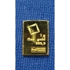 Image 1 : Valcambi Suisse 1 Gram 999.9 Fine Gold Bar