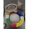 Image 3 : Large Lot of Costume Jewelry - Bangles Galore! - Cool Pattern Necklace & Bracelet Matching Set 