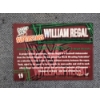 Image 2 : Hand Signed William Regal WWF 2001 Fleer #19 Wrestling Trading Card 