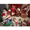 Image 9 : *Pick Up At Mantua Home-No Shipping Available*  Orange Tote of Christmas Decor - Reindeer - Santa 