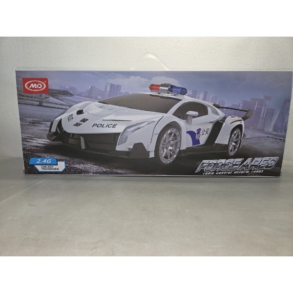 Remote Control Police Car Transformer Brand New In Box