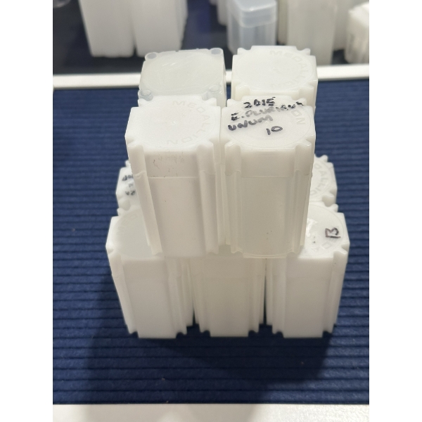 (10) Heavy Duty Silver Round Holders
