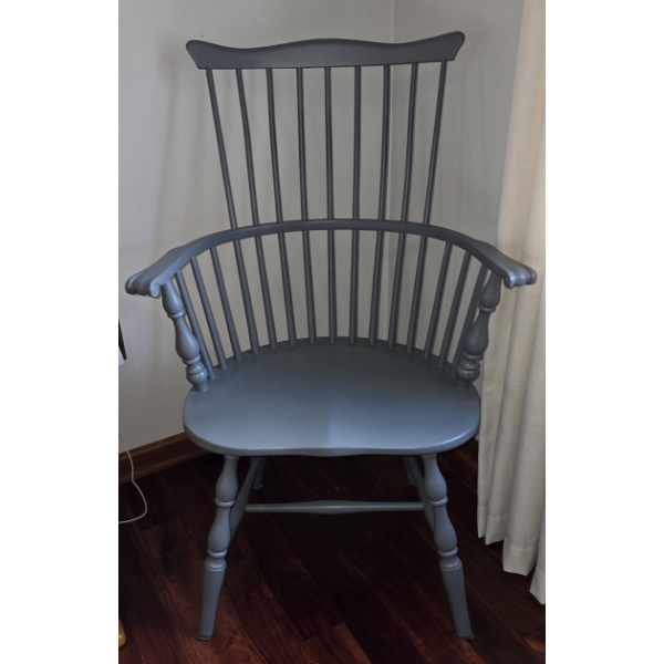 Blue Side Chair - 26" W
