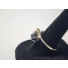 Image 2 : 10K White Gold Hematite & Pearl Cluster Ring - Size 8.5 - TW: 3.8g