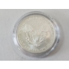 Image 3 : 2007-W American Silver Eagle Uncirculated $1 Coin 1 oz .999 Fine Silver w/ OGP Box