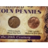 Image 3 : Storied Lincoln Pennies of the 20th Century Carded Penny Display 
