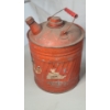 Image 4 : Vintage Delphos 2 Gallon Galvanized Steel Gas Can & Other Vintage Gas Can