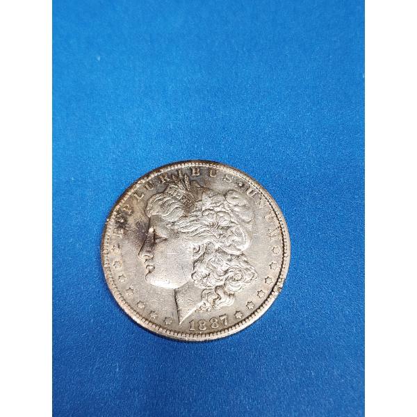 *RARE EXCELLENT CONDITION* 1887-S Morgan Silver Dollar - KEY DATE
