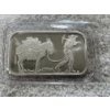Image 1 : Rare Silver Towne Mint One Troy Ounce .999 Fine Silver Bar - Mint Condition
