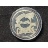 Image 4 : Vintage 1991 National League Champions One Troy Ounce .999 Fine Silver Braves Round
