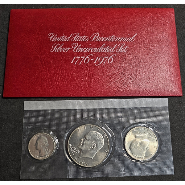 United States Bicentennial Silver Uncirculated Set 1776-1976