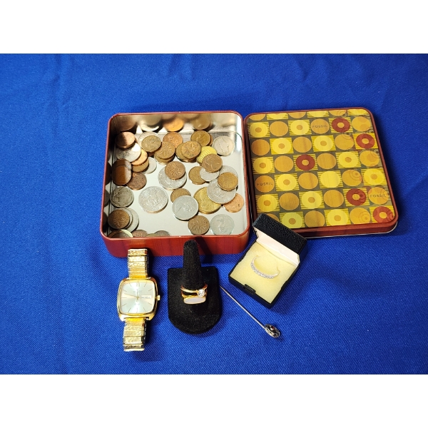 Lot of Assorted Coin and Jewelry Items - See Description! 