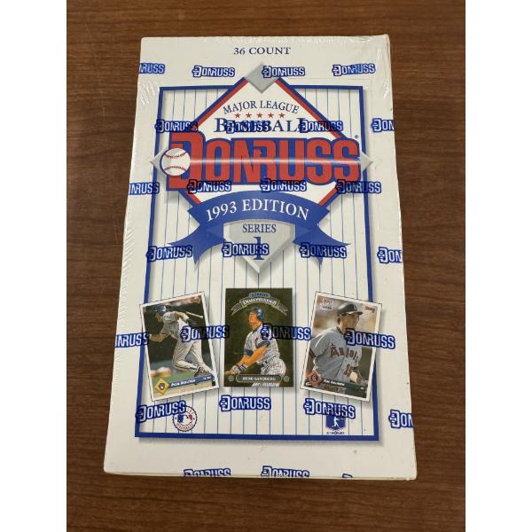 1993 Donruss MLB Baseball Card Wax Box - Factory Sealed - 36 Packs