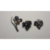Image 1 : (3) Sterling Silver Brooches With Intricate Detailing Including Taxco Made Sterling- See Description