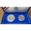 Image 4 : 1986 United States Liberty 2 Coin Proof Set Including 90% Silver Liberty Dollar & Non-Silver Half