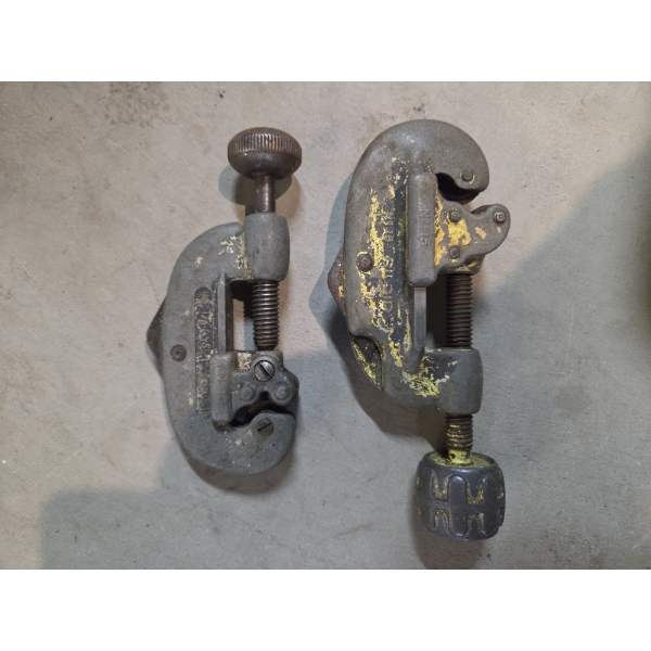 Two Vintage Pipe Cutters - Excellent Condition
