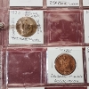 Image 12 : Large Red Binder with Two Pages of Assorted Tokens, Medals, Commemoratives - See Photos! 