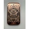 Image 4 : Three Walking Liberty Design 1 AVDP oz .999 Fine Copper Bars