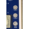 Image 6 : Beautiful United States Silver Collection Display Including Barber Silver Quarter & Dime