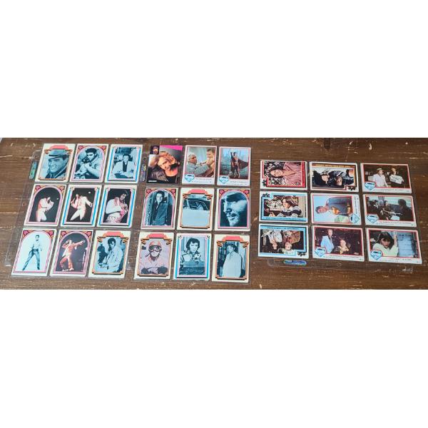 1970s Assorted Boxcar Enterprises Elvis & Topps Superman Trading Cards