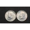 Image 1 : (2) 1964 90% Silver Kennedy Half Dollars - Face Value: $1.00