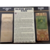 Image 1 : Authentic 1995 Super Bowl XXIX NFL Football Ticket & 24K Gold Plated Ticket - Mint Condition