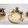 Image 3 : Lot of 3 Vintage Collectible Hummel Goebel Porcelain Figurines in Excellent Condition