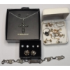 Image 1 : Asssorted Costume Earrings, Necklace, Ring & More 