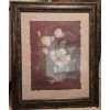 Image 1 : White Magnolia Framed Print 20x24