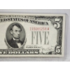Image 3 : United States 1928 F $5 Red Seal Federal Reserve Note in Great Condition ~ EXCELLENT COLLECTORS NOTE
